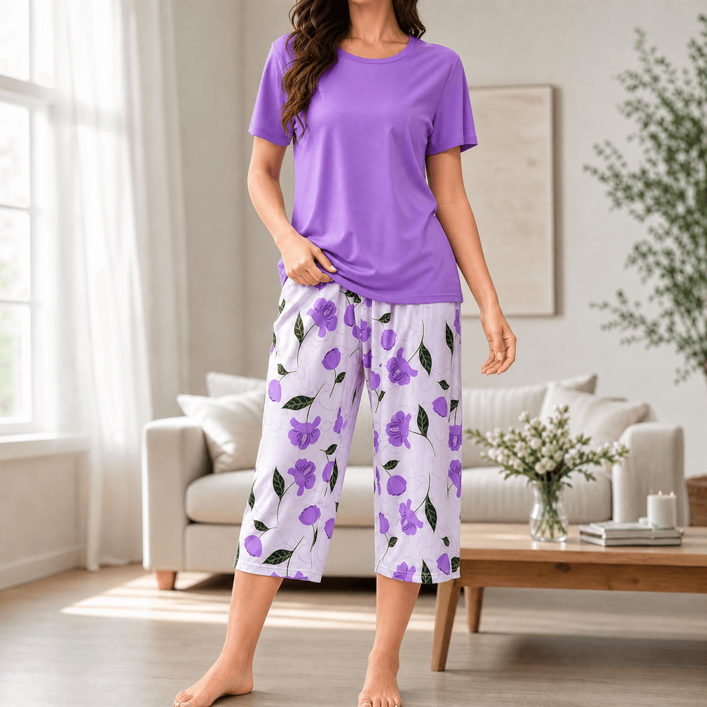 Primitiva | Pijama Capri Floral