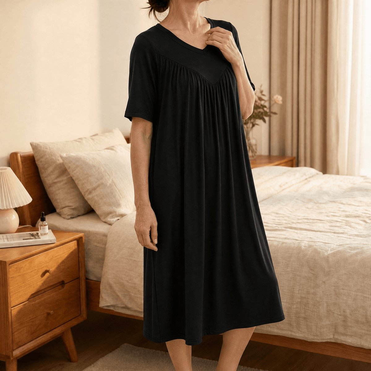 Margarita | Camisón de Modal Transpirable
