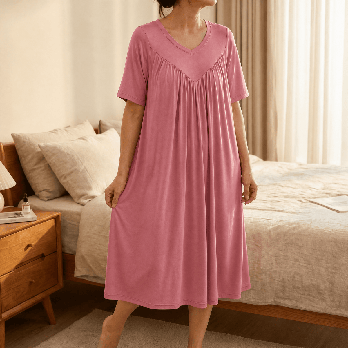 Margarita | Camisón de Modal Transpirable