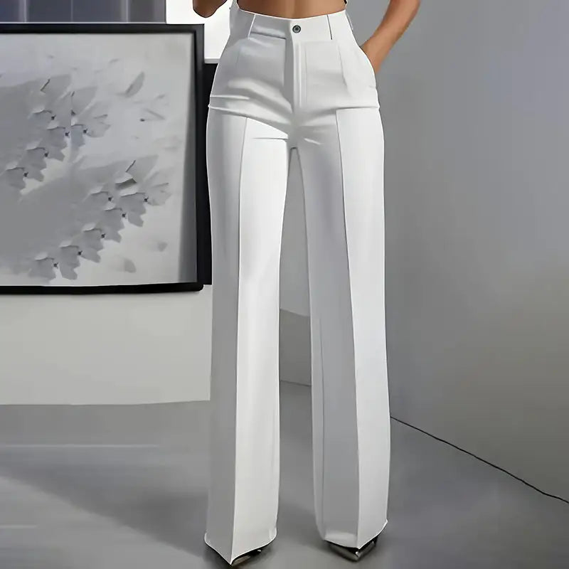 Enara | Pantalones de Traje con Cintura Alta