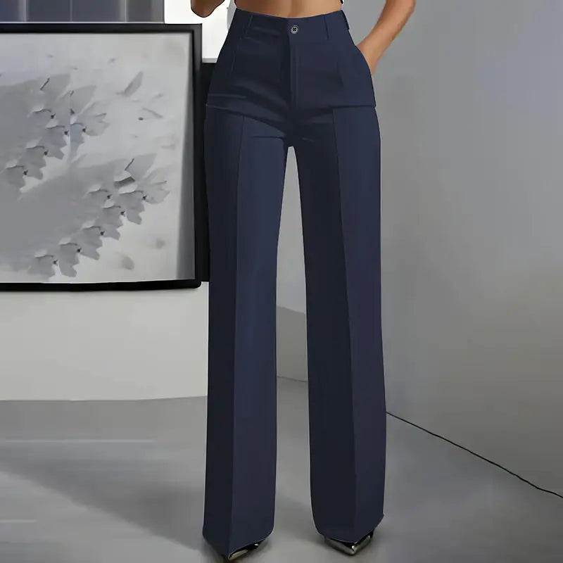 Enara | Pantalones de Traje con Cintura Alta