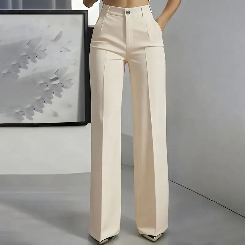 Enara | Pantalones de Traje con Cintura Alta