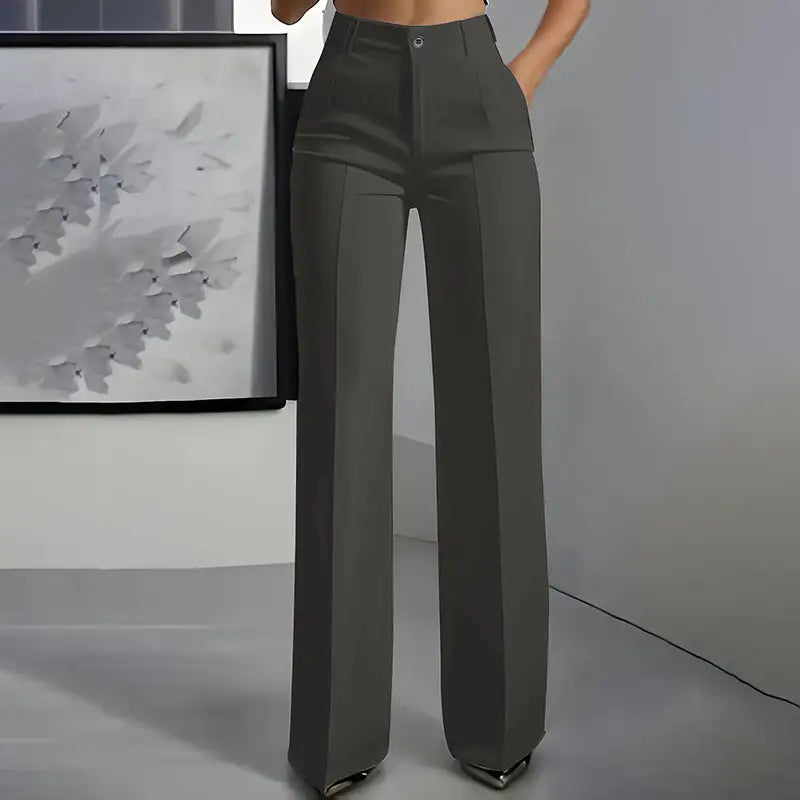 Enara | Pantalones de Traje con Cintura Alta