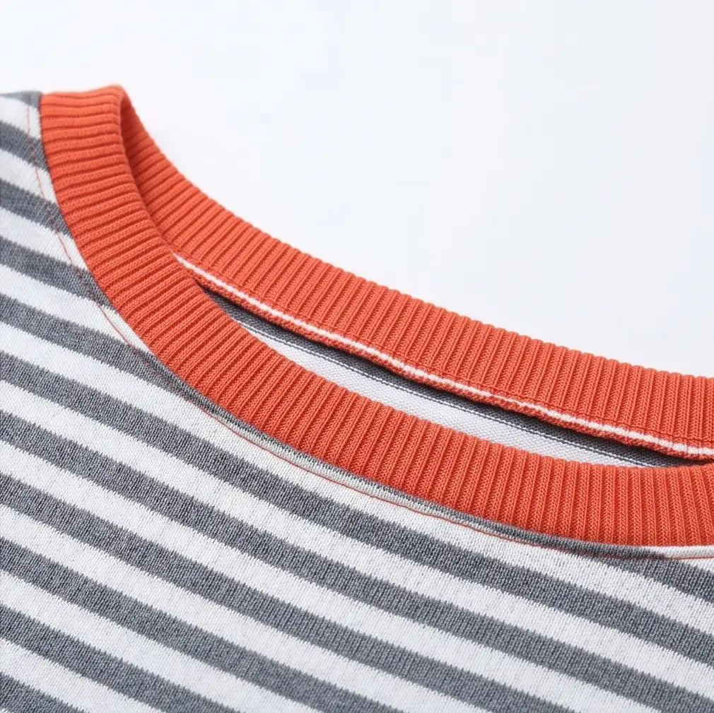 Fermina | Camiseta de Manga Larga a Rayas