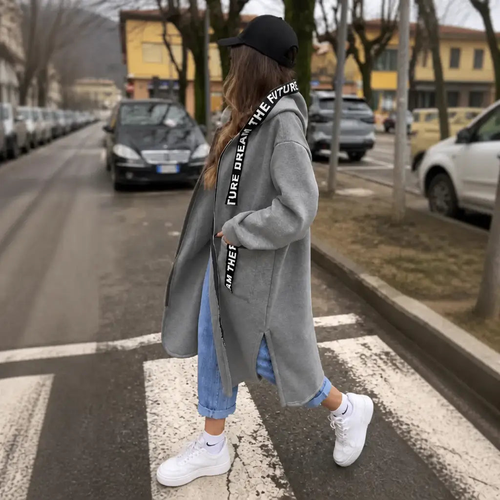 Amparo | Abrigo Sudadera Oversize con Capucha