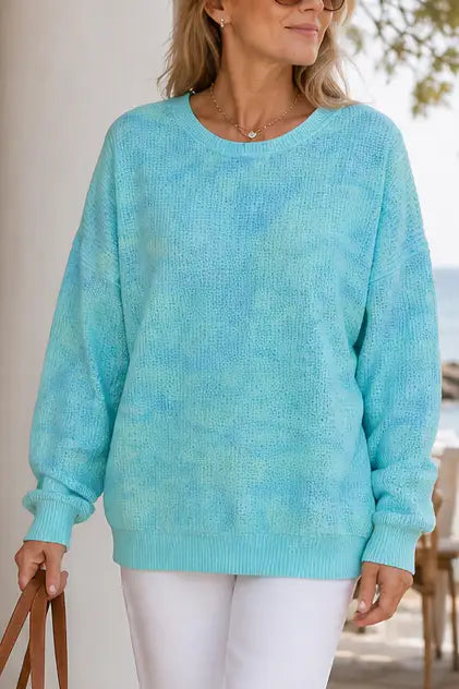 Lidia | Jersey Oversize de Punto Acanalado