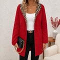 Susana | Abrigo Reversible de Leopardo con Capucha