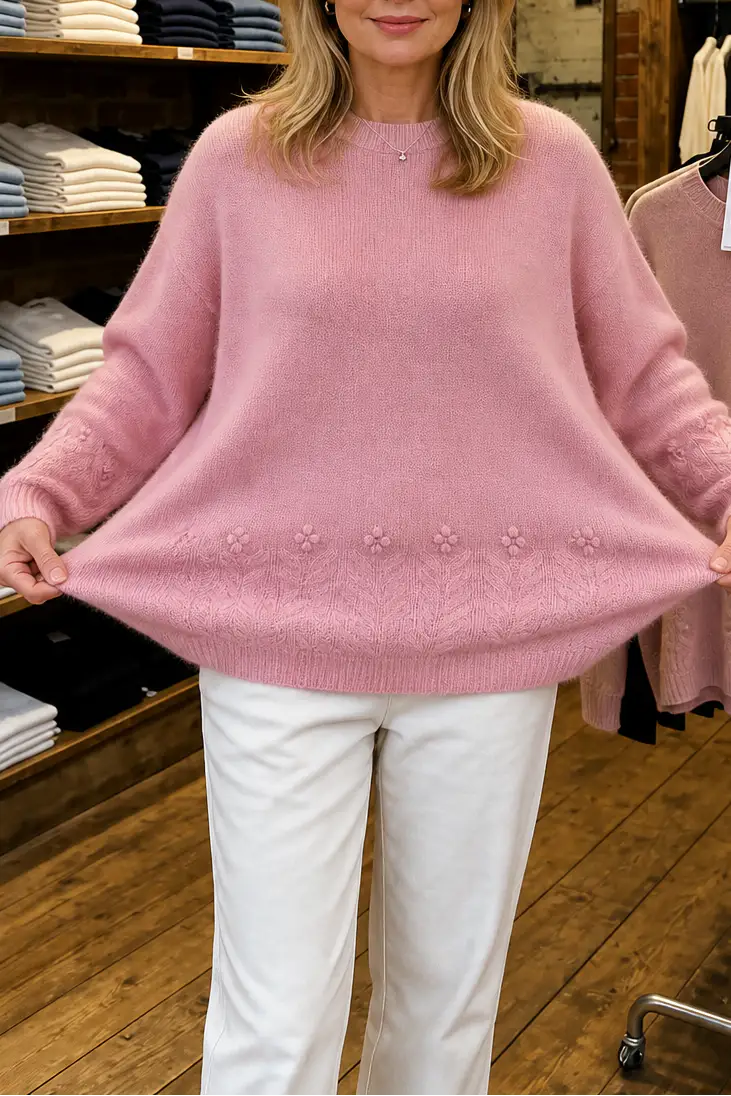 Candelaria | Jersey de Ochos con Cuello Redondo