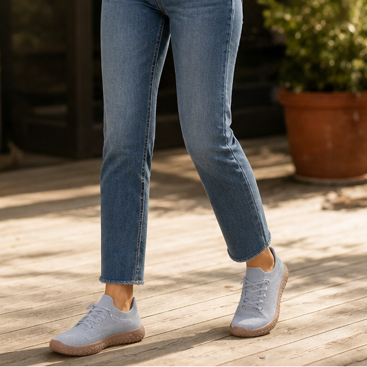 Bernarda | Zapatilla de Malla con Cuello Elástico