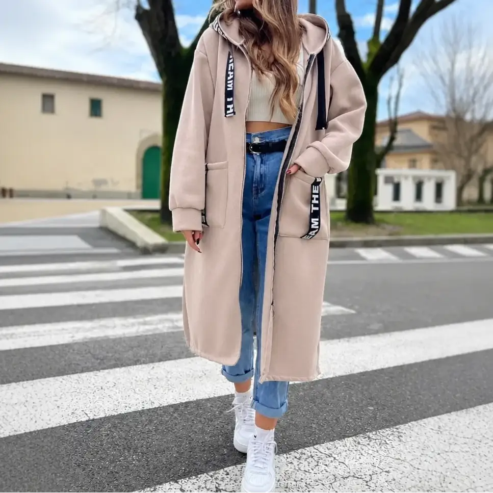 Amparo | Abrigo Sudadera Oversize con Capucha