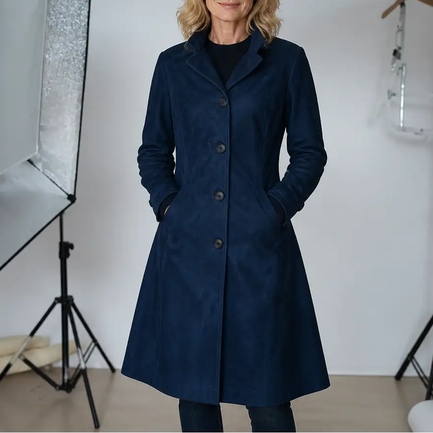 Dorotea | Gabardina de Ante Sintético
