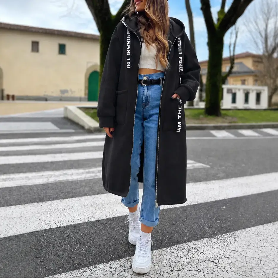 Amparo | Abrigo Sudadera Oversize con Capucha