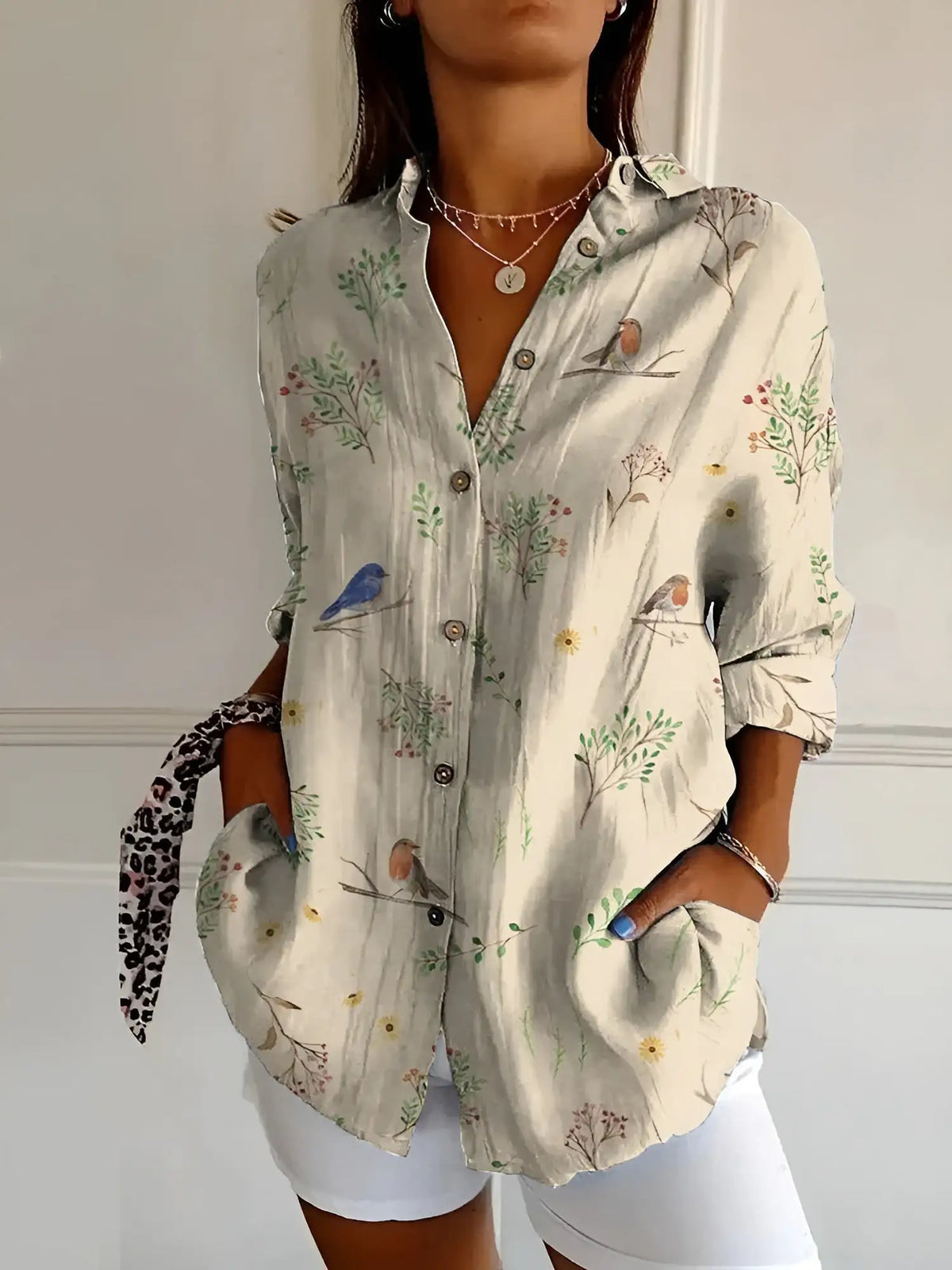 Irati | Blusa Floral de Algodón