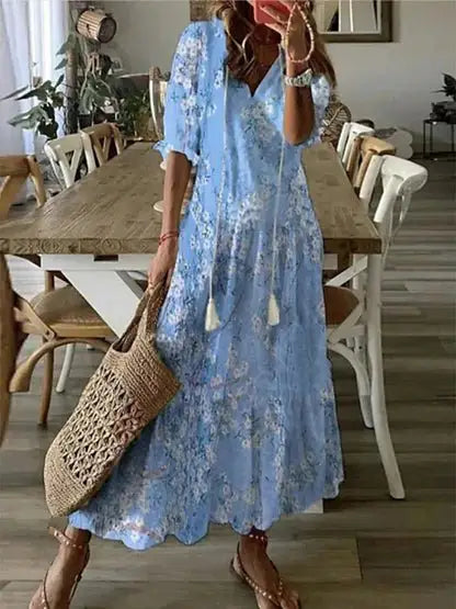 LUNA | Vestido boho con un ajuste favorecedor