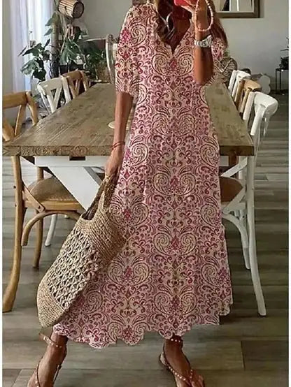 LUNA | Vestido boho con un ajuste favorecedor