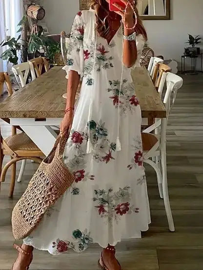 LUNA | Vestido boho con un ajuste favorecedor