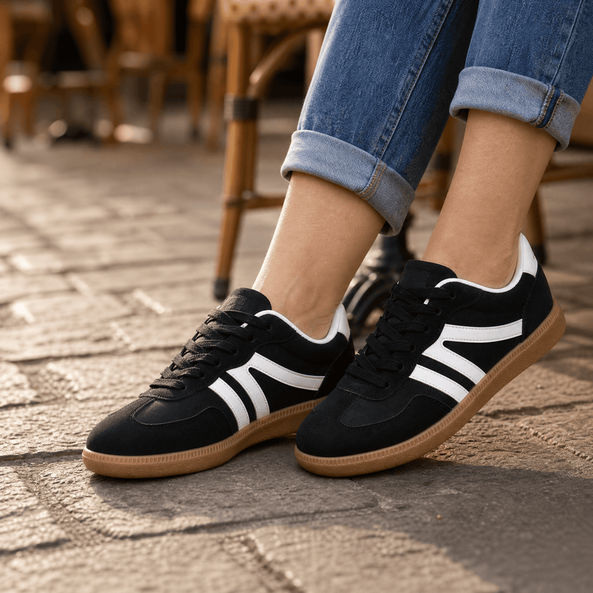 Amalia | Zapatilla Retro Acolchada