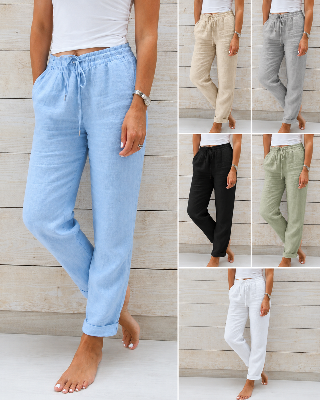 Jenn™ |  Pantalón de Lino para Verano