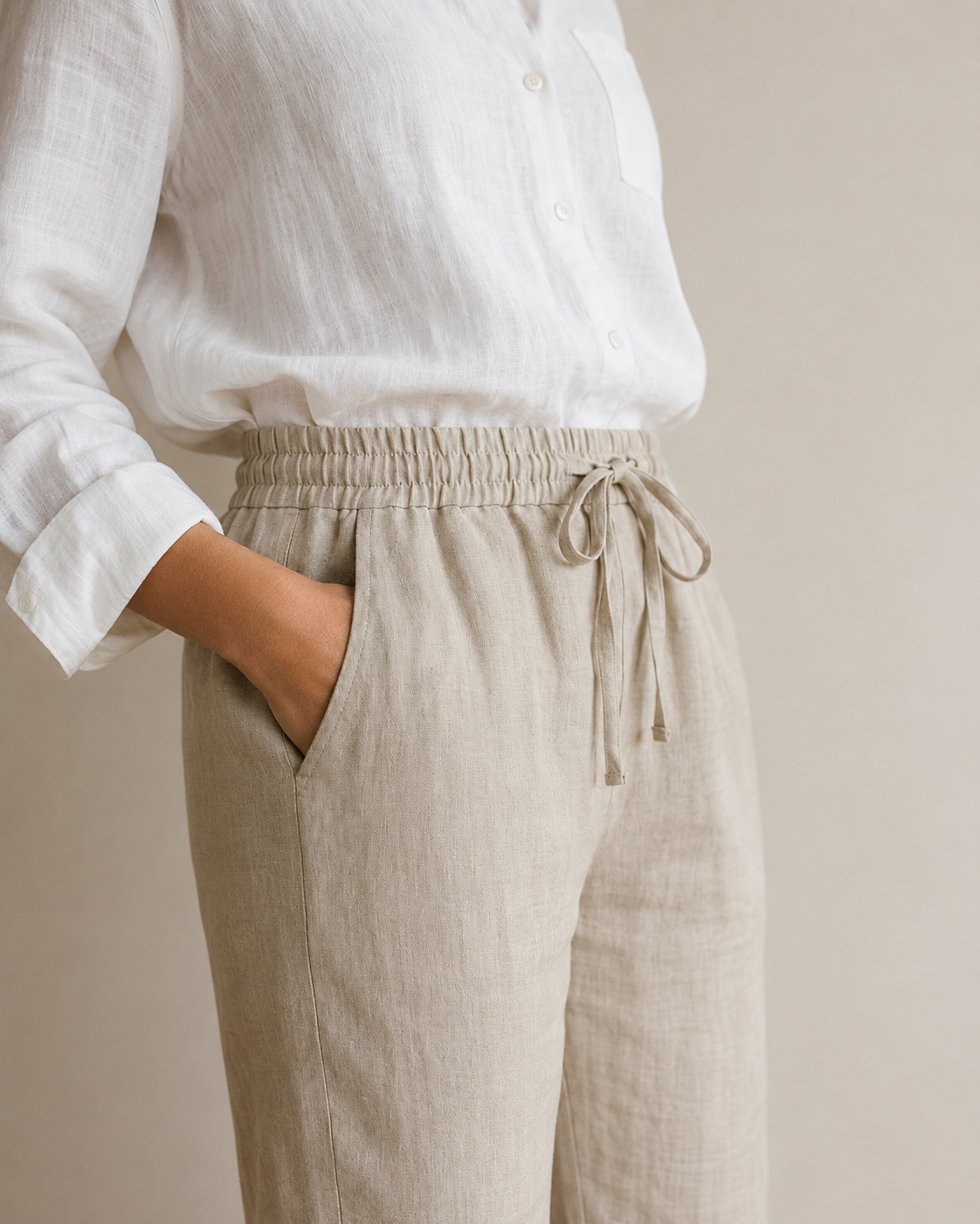 Jenn™ |  Pantalón de Lino para Verano